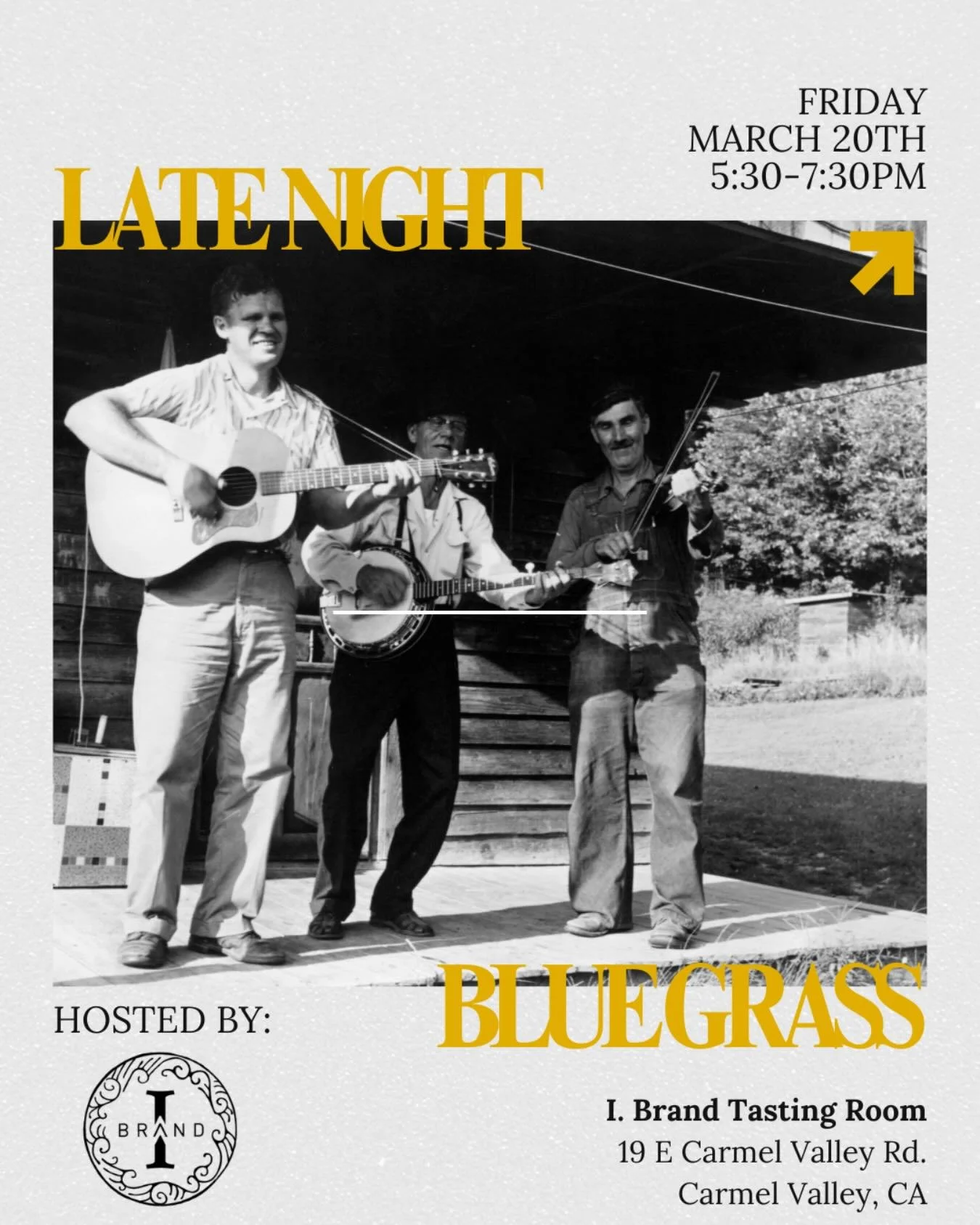 We&rsquo;ll be pouring Paysan.
Someone will start playing.
The rest will sort itself out.

Late night banjo in the Village.