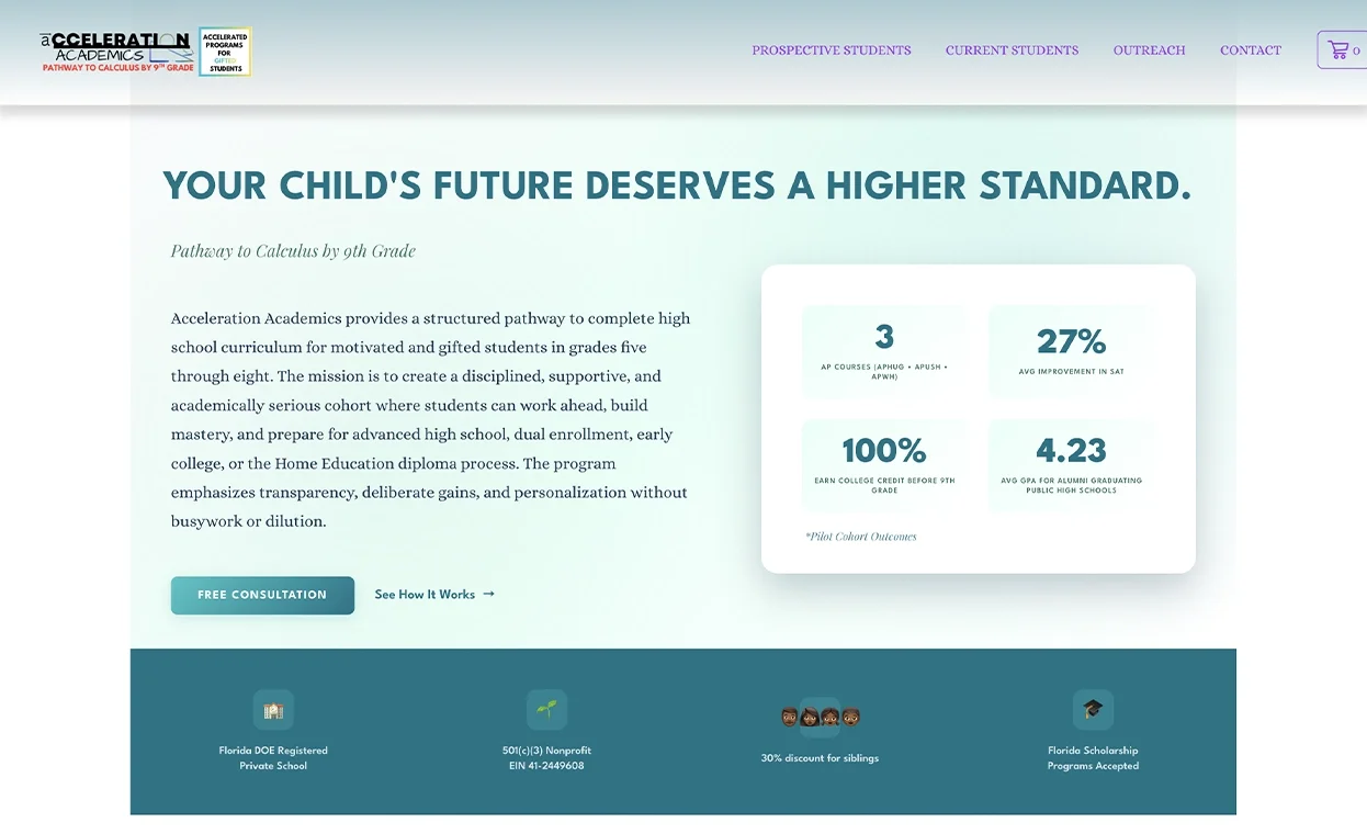 Acceleration Academics.