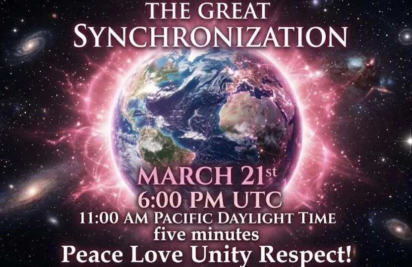 Equinox Sweat Lodge Ceremony and The Great Synchronizationyncronization