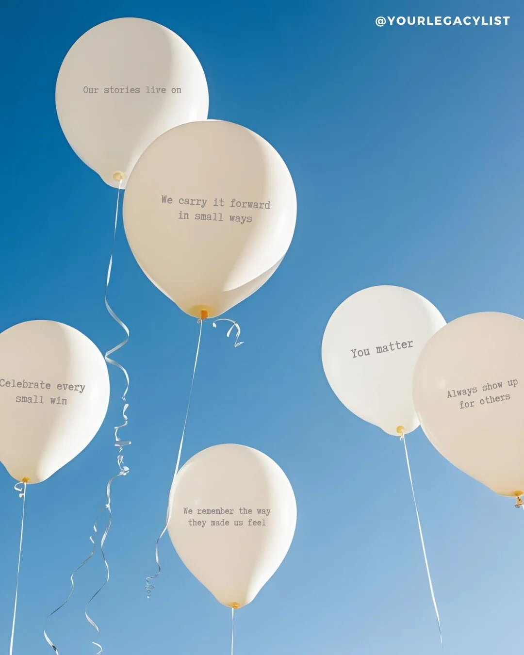 A note of gratitude, a lesson in kindness, or a story passed down through generations, your message matters. 💬📜

Leave something meaningful. Start the conversation today.

#YourLegacyList