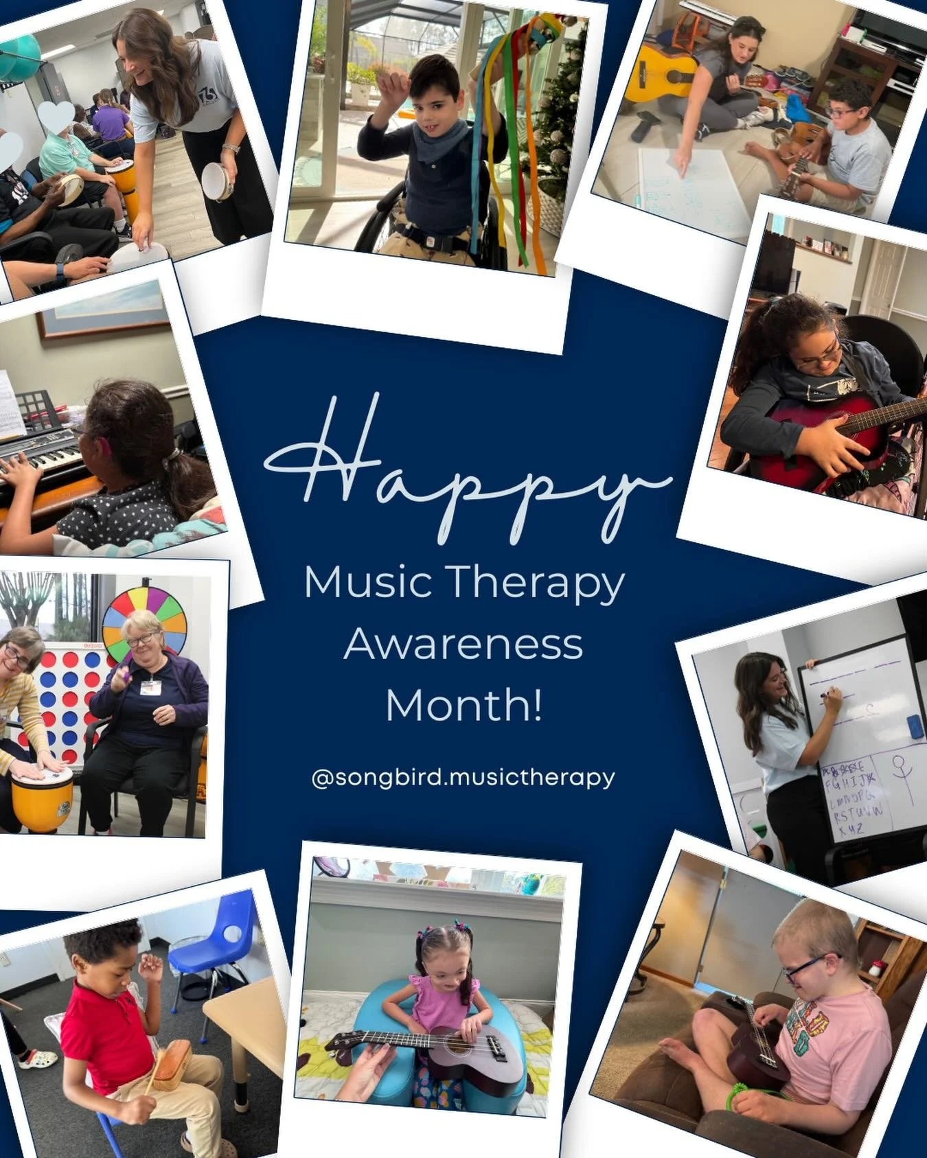 In case you didn&rsquo;t know: March is Music Therapy Awareness Month!

Many people have heard of music therapy, but don&rsquo;t fully realize what it is or how effective it can be.

Music therapy is an evidence-based practice that uses music to supp