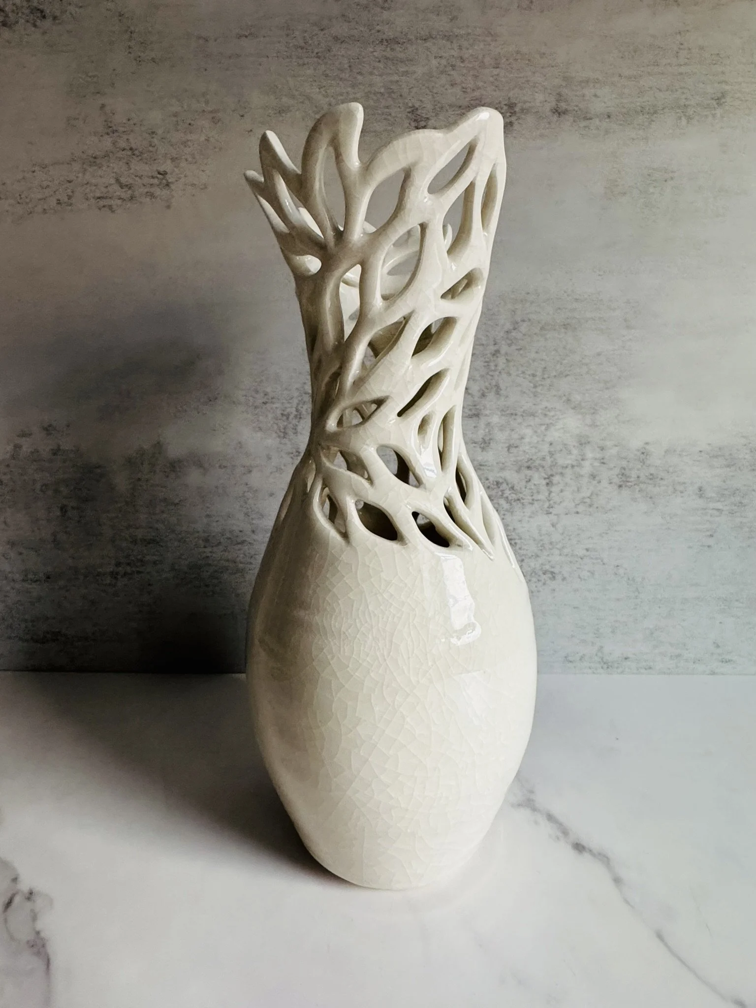 Tall Devils Work Vase