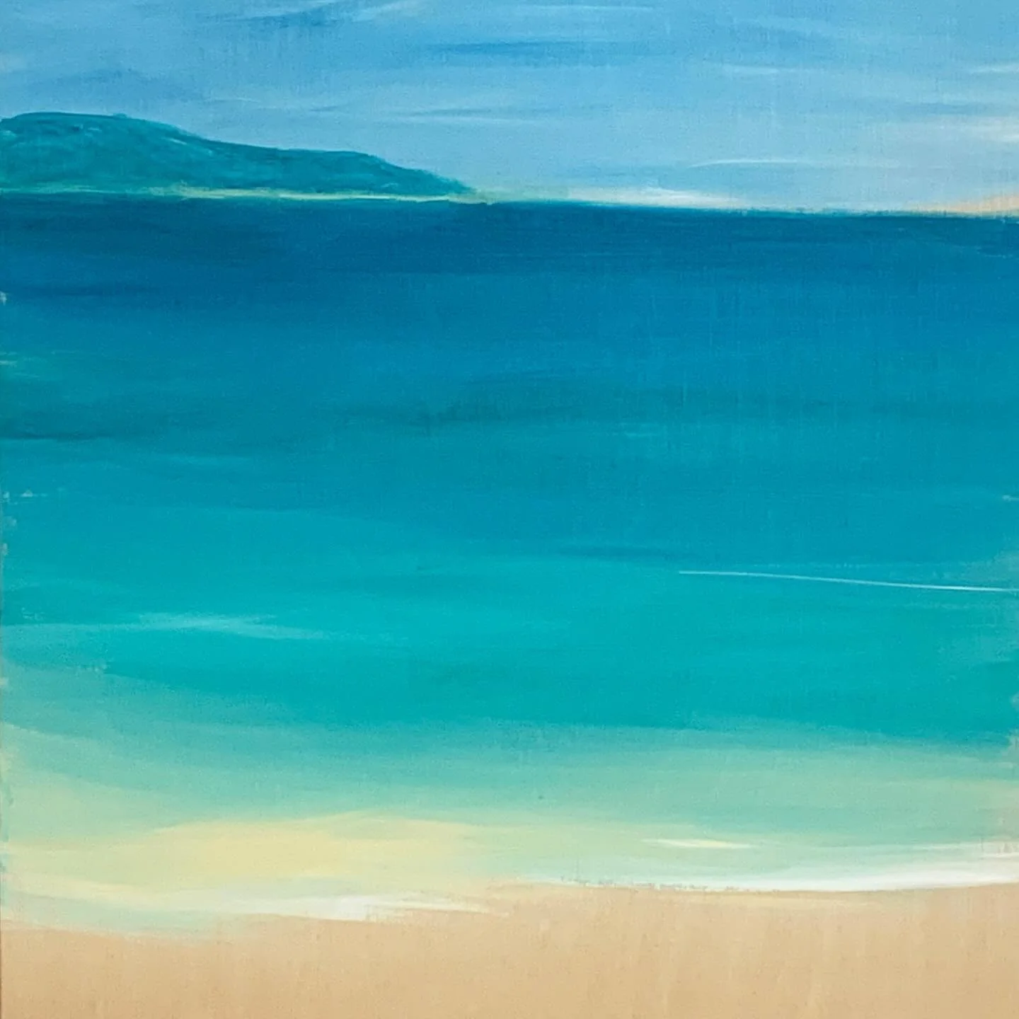Beach Hues love the colours in this painting. 

Inspired by all my photos of the beach and the sea. I have sooo many on my phone 🙂💗

I painted this a few months ago at @lennoxartscollective with the lovely @christinereadart at her Wednesday art ses