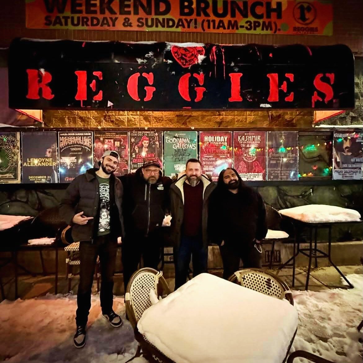 Still reeling from the killer @reggieslive show from Friday! If you missed it, the team at #reggiesrockclub were amazing enough to record all four bands and put it online for anyone to see. 

Head over to the official REGGIESCHICAGOTV channel on YouT