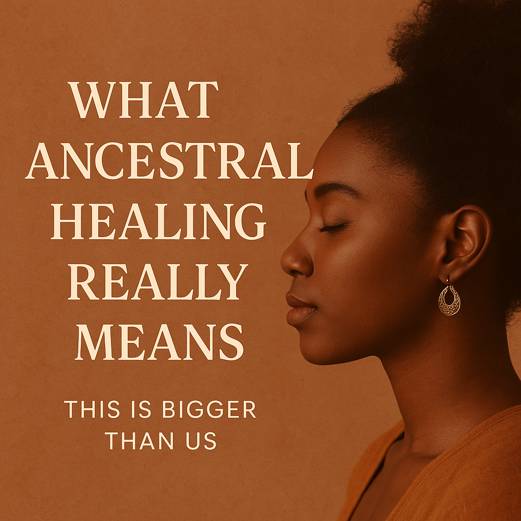 What ancestral healing really means: This is bigger than us