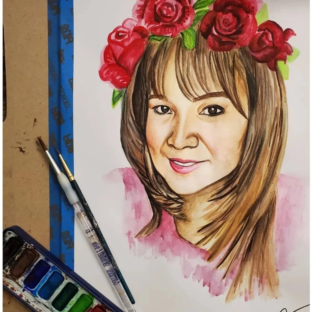 Watercolor Portraits