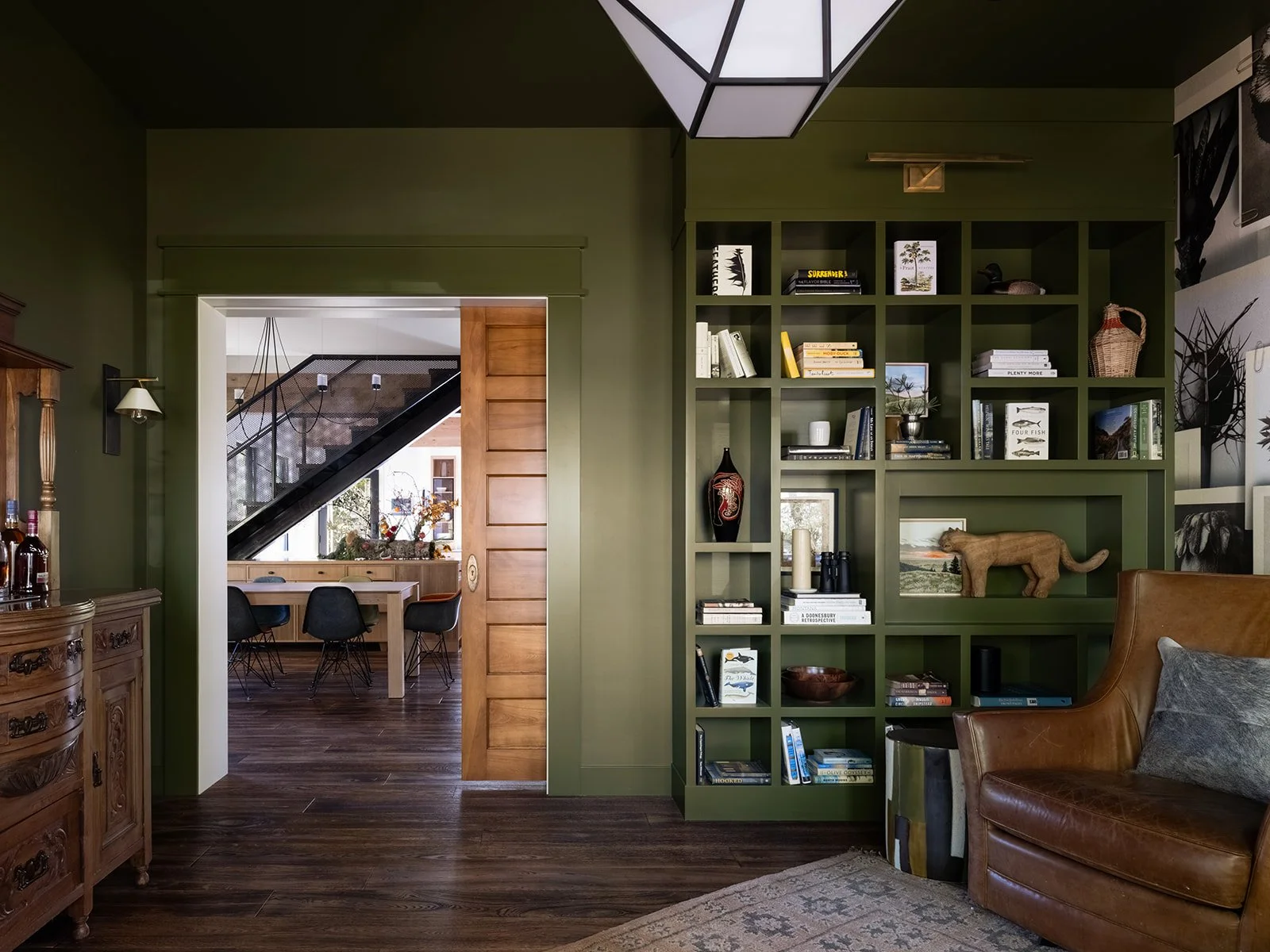 Formal Library. Bozeman, Montana, Remodel.