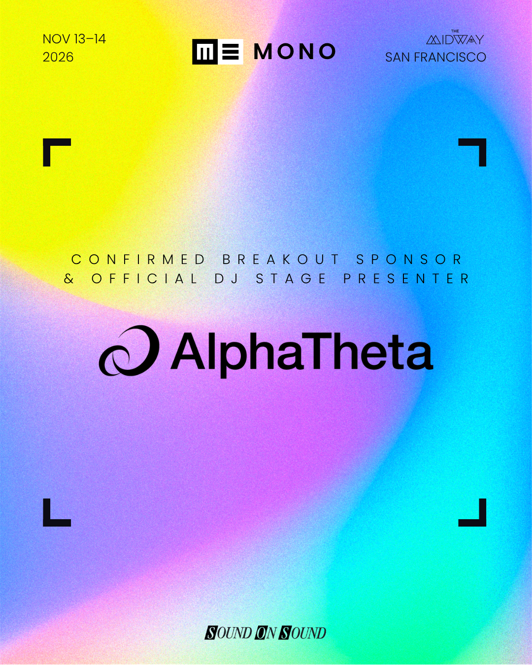 AlphaTheta joins MONO 2026 as Breakout Sponsor