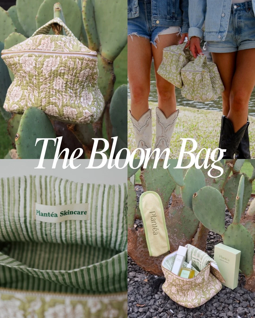Meet the Bloom Bag 🌿✨

The perfect blend of style and practicality for your everyday routine. Crafted from 100% cotton, the Bloom Bag was designed to keep your skincare and makeup essentials organized while still feeling effortless and elevated.

Wi