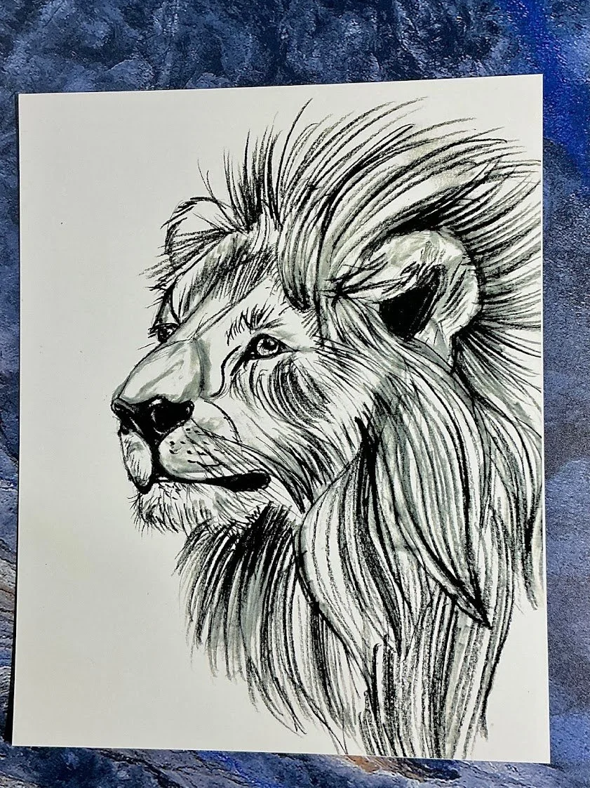 Lion Portrait 8x10 Fine Art Print | Majestic Lion