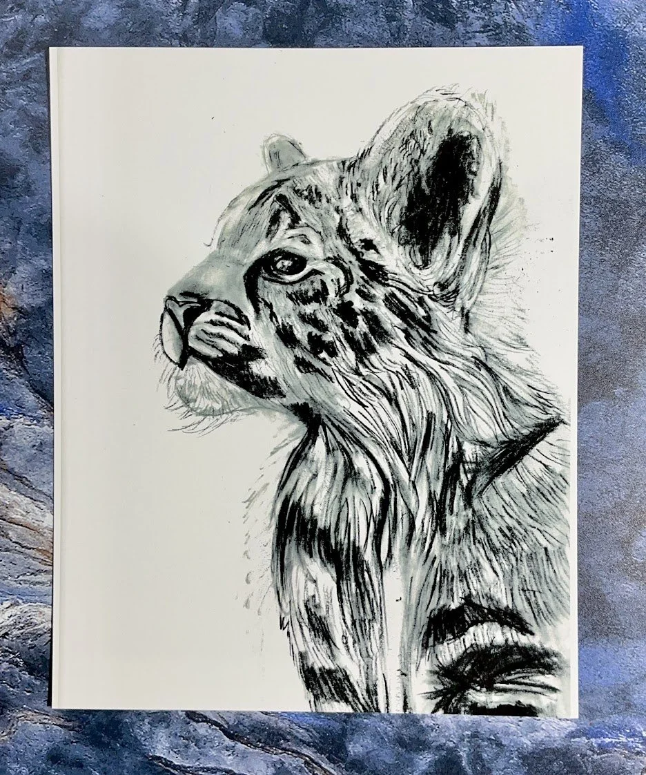 Sweet Tiger Cub Portrait 8"x10" Fine Art Print
