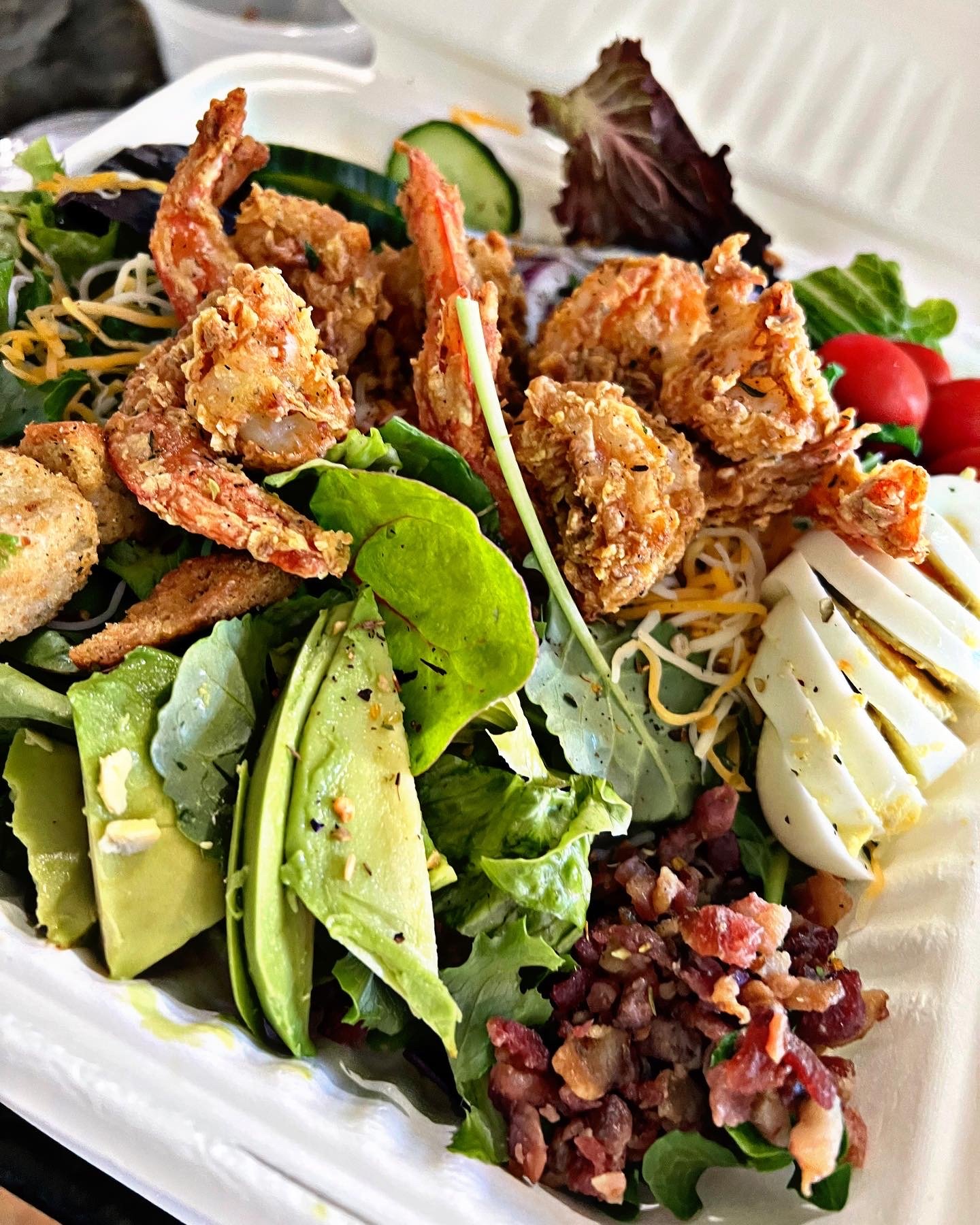 Fried Shrimp Cobb Salad