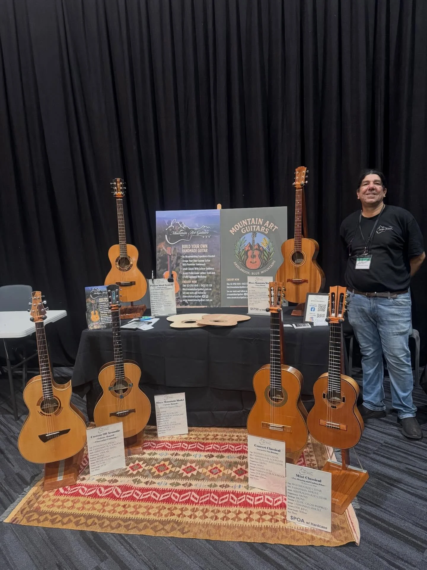 Sydney Guitar Show &ndash; Wrap Up

What a fantastic couple of days at the Sydney Guitar Show. Huge thanks to everyone who stopped by Table 6 to check out our guitars, have a chat, and share their love of music.

A special thankyou to Kris, Arlene, C