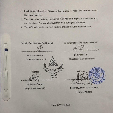 Memo of Understanding, Page 2