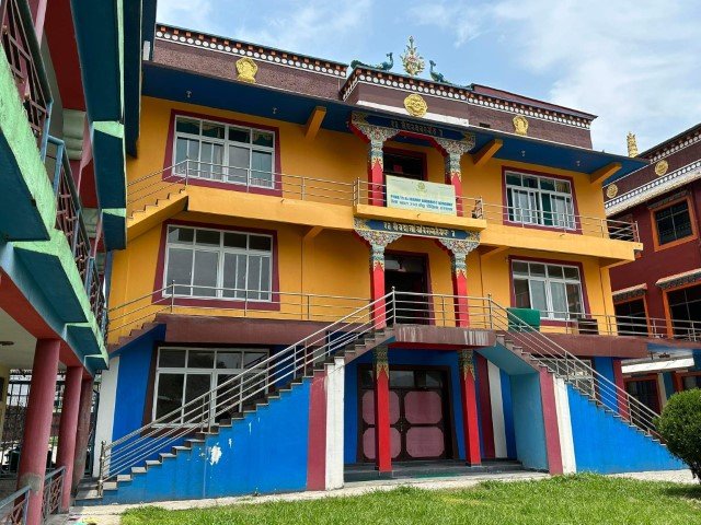 Building after kitchen and library renovations