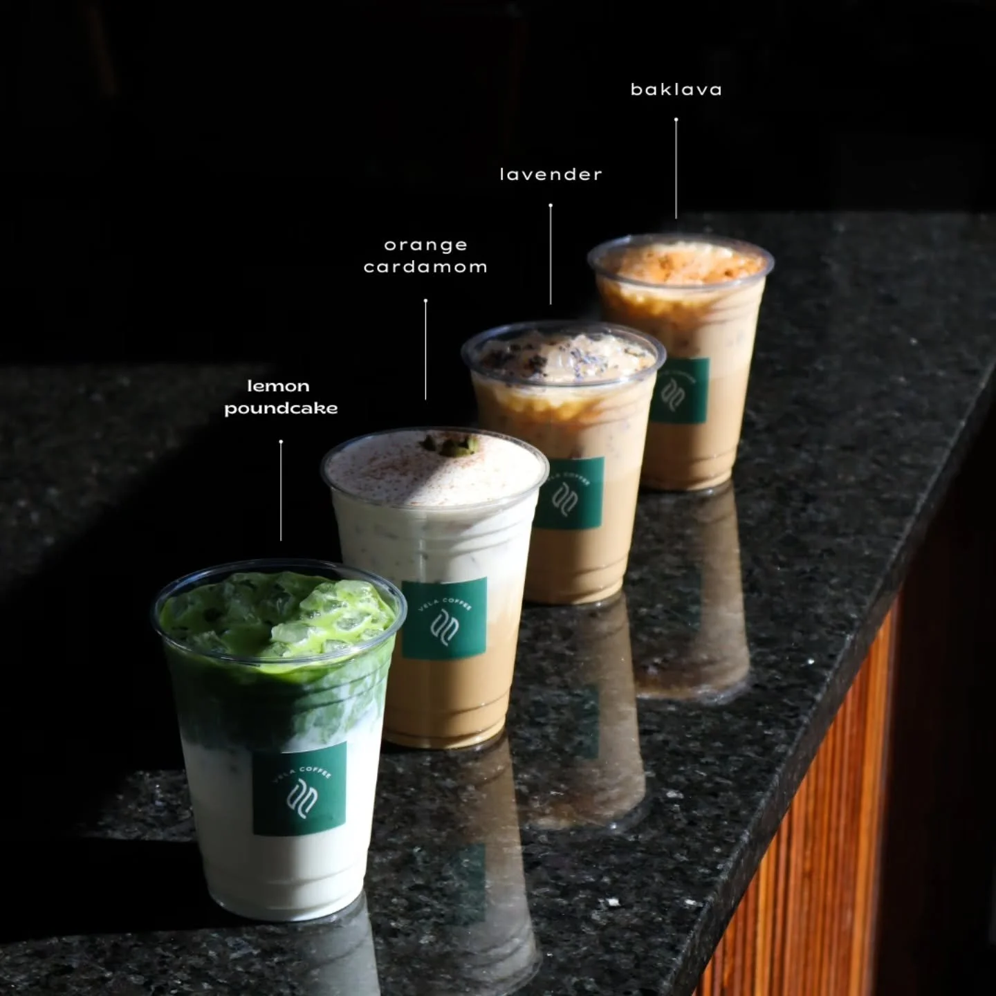 our new seasonal drinks are officially here 💚

we&rsquo;re bringing back a few favorites and introducing some new flavors, think citrusy, spicy, warm, and a little indulgent.

lemon pound cake &mdash; unexpectedly scrumptious in a matcha
orange card