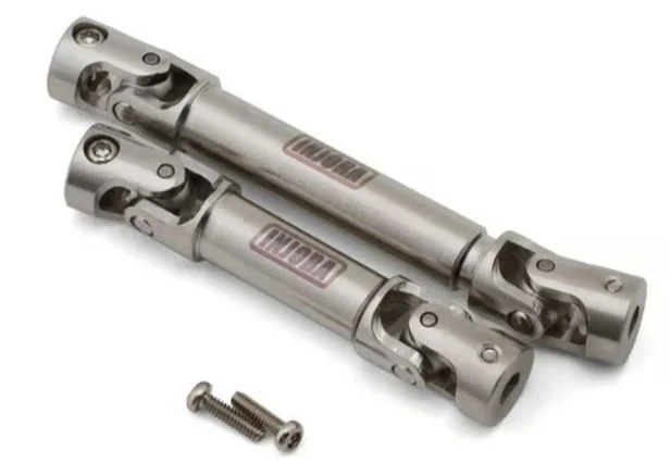 Injora Stainless Steel Drive Shafts Set for Traxxas® TRX4M™ (Defender/Bronco)