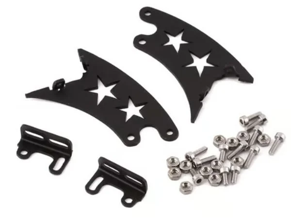 Sideways RC Edge Mount 2 Scale Drift Wing Mount (Black)  | SDW-WMEDGE2-B