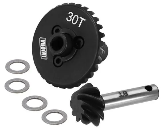 INJORA Overdrive Underdrive Steel Helical Gears for SCX10 II SCX10 III SCX10 Pro
