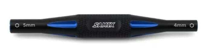 Samix Aluminum Wheel Nut Wrench (4mm/5mm) (Blue)  WN-45BU