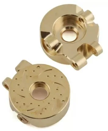 Yeah Racing Brass Steering Knuckles for Traxxas TRX-4M (Gold) (2) (20g)      TR4M-002GD