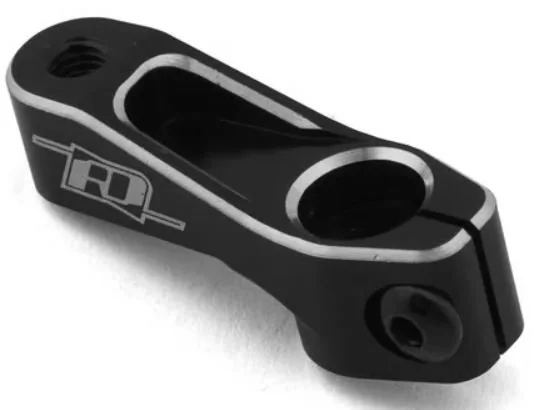 Revolution Design B7 Clamping Aluminum Servo Horn (Black) (25T) (15.5mm)   |  RDRP0660