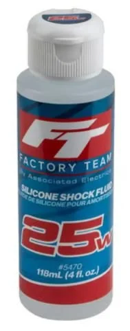 Team Associated Factory Team Silicone Shock Oil (4oz) (25wt) | ASC5470 | 5470