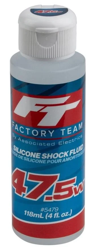 Team Associated Factory Team Silicone Shock Oil (4oz) (47.5wt)