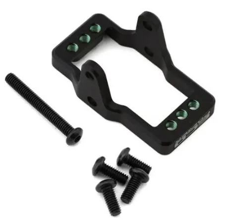 EcoPower CNC-Machined Aluminum Servo Mount for Traxxas™ TRX-4M (Black & Green)TLHTWHEEL-102