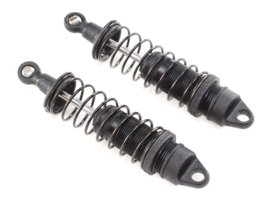 Losi - Front Shock Set Complete: Mini-T 2.0, Mini-B