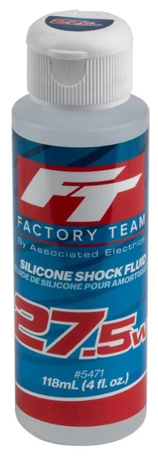 Team Associated Factory Team Silicone Shock Oil (4oz) (27.5wt)