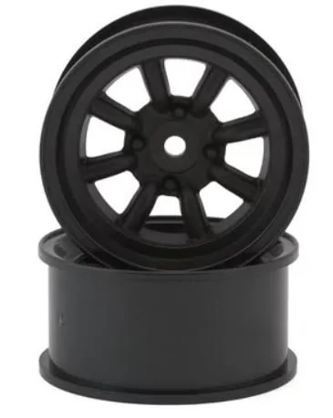 Topline RS Watanabe 1/10 Drift Wheels (Grey) (2) (5mm Offset)    WAT-050MA