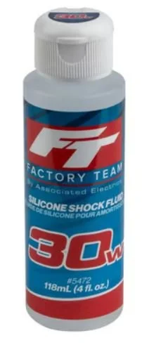 Team Associated Factory Team Silicone Shock Oil (4oz) (30wt)  |  5472