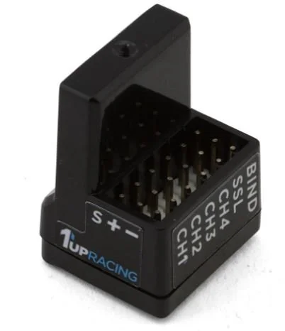 1UP Racing Pro-RX 4-Channel Sanwa FH4 Antenna-Free 2.4GHz Receiver     10105