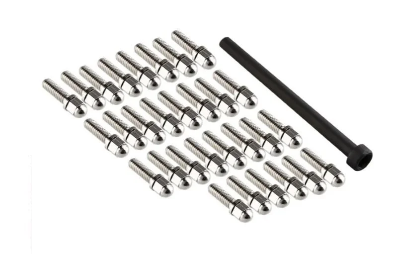 INJORA 30PCS M3 Metal Screws For 1.9" 2.2" Wheel Rims