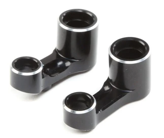 Team Losi Racing Bell Crank Set Aluminum, Black: 22 5.0 | TLR331034