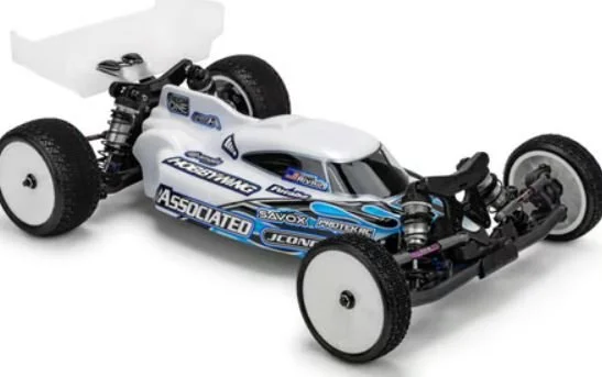 JConcepts Team Associated RC10B7/B7D "Striker" 1/10 2WD Buggy Body w/Carpet Wing (Clear)         JCO0723    0723