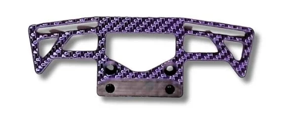 Bingo RC Designs Wasp Rear Bumper Purple for Yokomo  | BRC-RBMP-YOK-PRPL