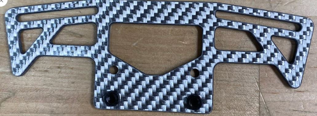 Bingo RC Designs WASP Rear Bumper (MST) Forged Blue | BRC-RBMP-MST-FB