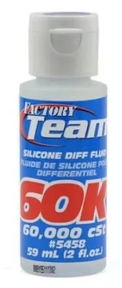 Team Associated Silicone Differential Fluid (2oz) (60,000cst)    5458