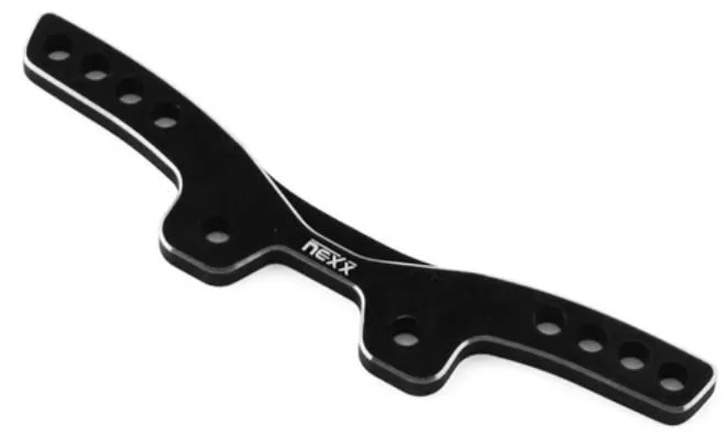 NEXX Racing MST RMX2.5 Aluminum Front Shock Tower (Type 1) (Black)
