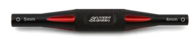 Samix Aluminum Wheel Nut Wrench (4mm/5mm) (Red)