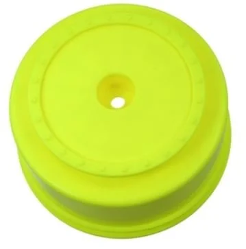 DE Racing Yellow Borrego SC Wheels for the Associated SC5M, SC10, and the ProSC, +3mm (4pcs)   DERBS4AY