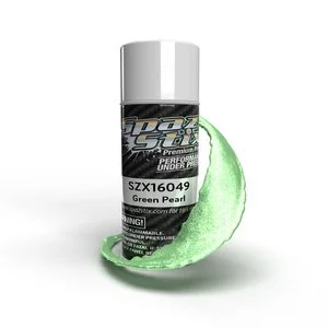 Spaz Stix Green Pearl Aerosol Paint, 3.5oz Can  | SZX16049  | 16049