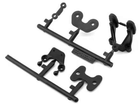 Team Associated RC10B7 Rear Wing & Body Mounts Set   92417