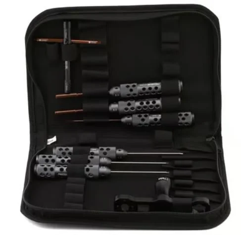 ProTek RC 8-Piece Metric Hex & Nut Driver "TruTorque" 1/8 Surface Tool Set w/Carrying Case       PTK-8301