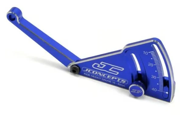 JConcepts Aluminum Ride Height Gauge (10-40mm) (Blue)     JCO2282-1              2282-1