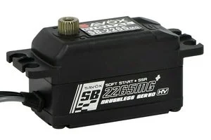 Savox Black Edition Low Profile High Voltage Brushless Digital Servo