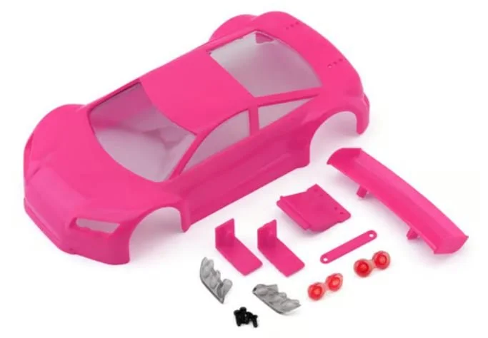 Jomurema JR-GT01 Mini-Z MR-03 Hard Body Set (Pink) (98mm)