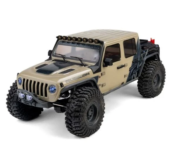 Axial 1/10 SCX10 III Motobilt Waypoint Jeep JT Gladiator (Brown)